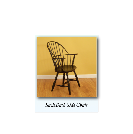Handmade Sack Back Windsor Chair