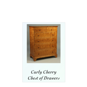 Curly Cherry Dresser Bureau
