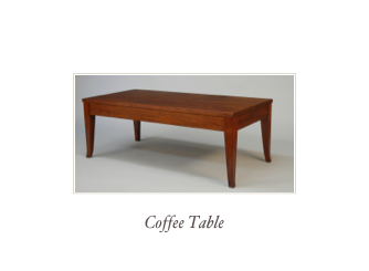 Shaker Style writing desk, hall table or end table, made of solid Walnut, Cherry, mahogany or tiger maple