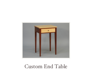 Custom Table Maker New England Table Handmade Fine Furniture NH Made In America