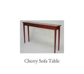 ￼
Cherry Sofa Table