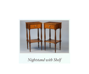 ￼
Nightstand with Shelf