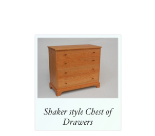 Shaker Cherry Chest of Drawers