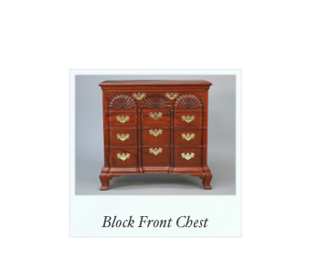 Reproduction Townsend Block Front Chest