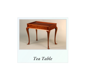 Antique Reproduction Newport Queen Anne Tea Table