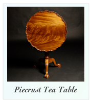 Chippendale Piecrust tea Table